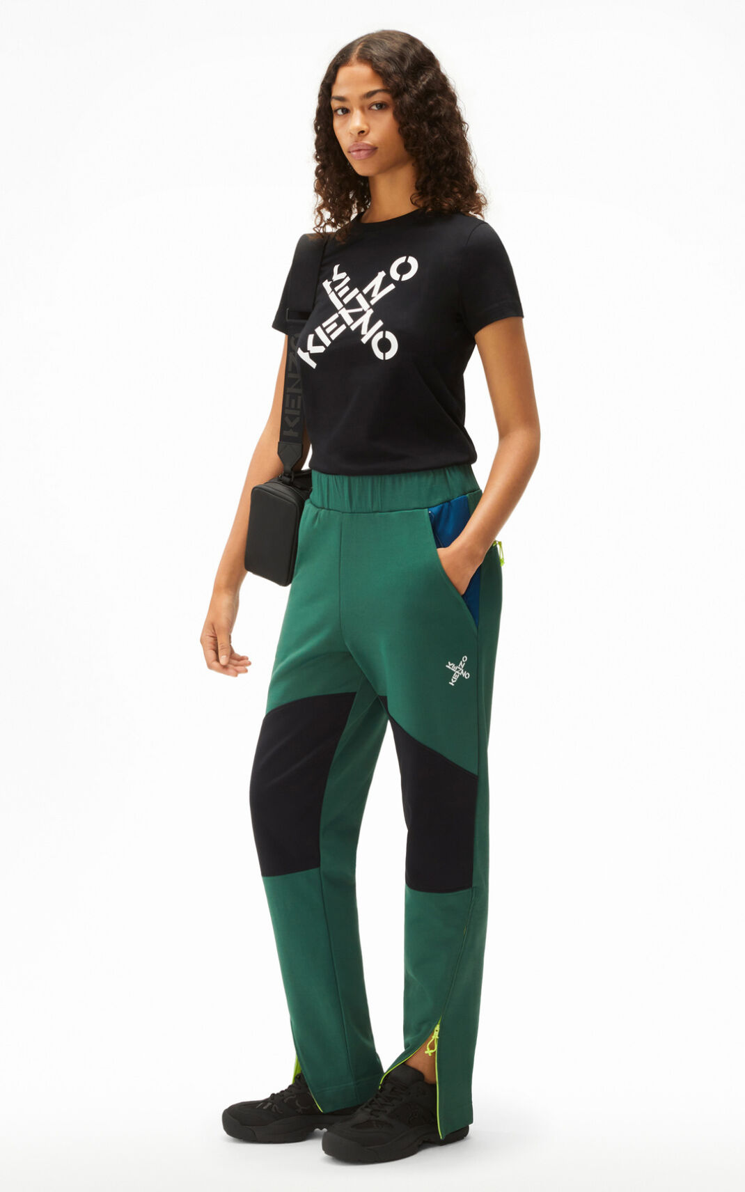 Jogging Kenzo Sport Femme Vert Foncé | CHGV-31670